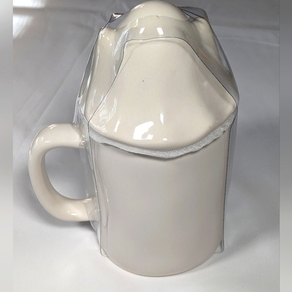 New Rae Dunn. 2021 Halloween Hey Boo Ceramic Mug With Lid - Picture 4 of 5